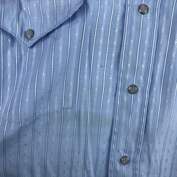 Panhandle Slim Mens Shirt Size 16-34 Pearl Snap Long Sleeve Rodeo Western Cowboy - Picture 6 of 9